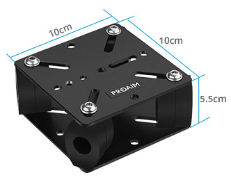 Proaim PTZ-10 Mount for PTZ Cameras - Vibration Isolator | VESA Mounting Pattern