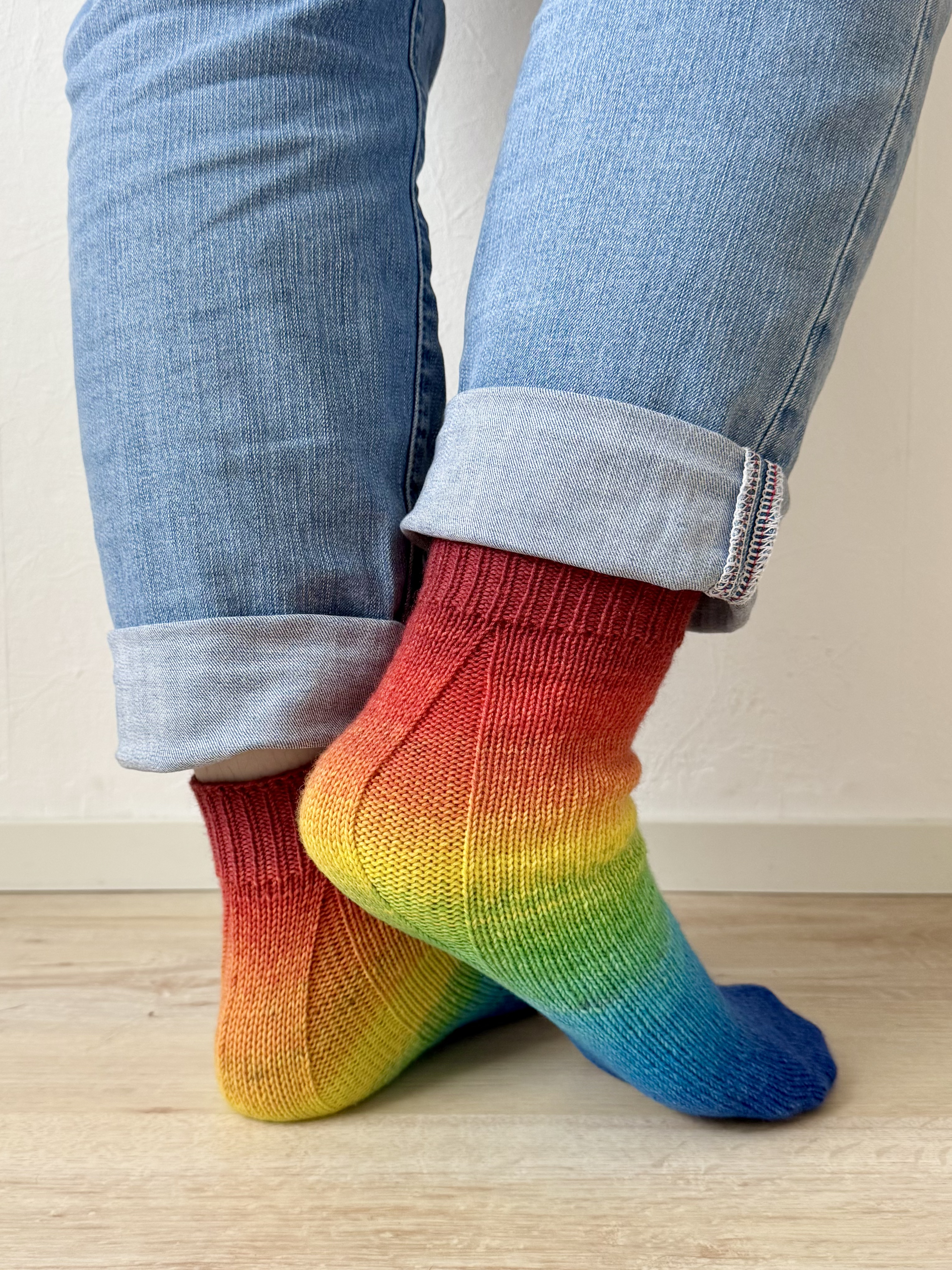Gradient Sock pattern