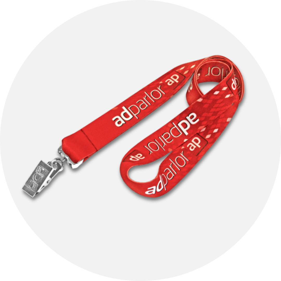 Dye-Sublimated Full-Color Custom Lanyard 
