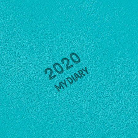 Synthetic leather cover - Ardium 2020 My diary monthly dated planner