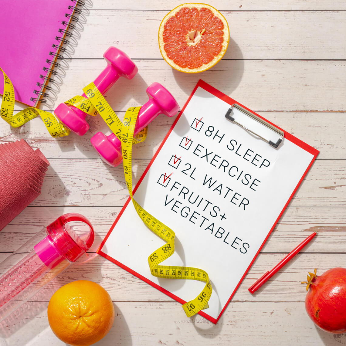 Tracking small wellness habits for long-term success
