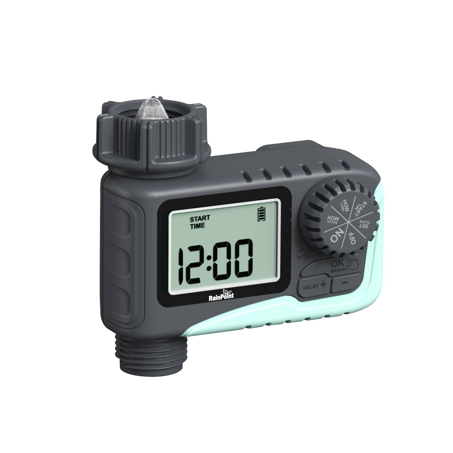 RainPoint ITV105 Mini Digital Sprinkler Timer 1-Zone Hose Water Timer