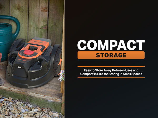 Compact storage for easy organization in small spaces.