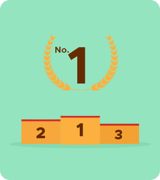 Number One Podium Graphic