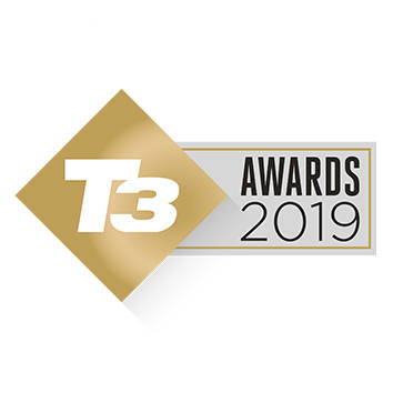 T3 Awards 2019 logo in gold and silver colors.