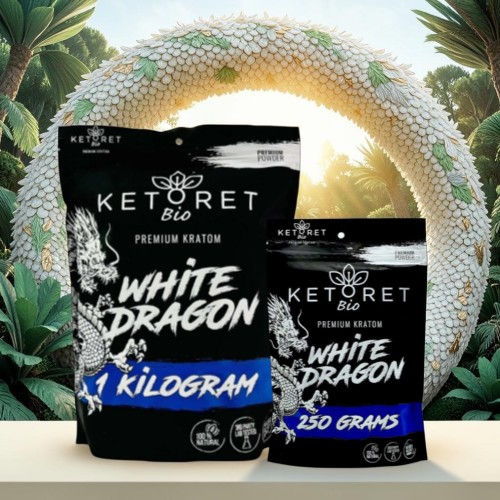 Two protein powder packs labeled 