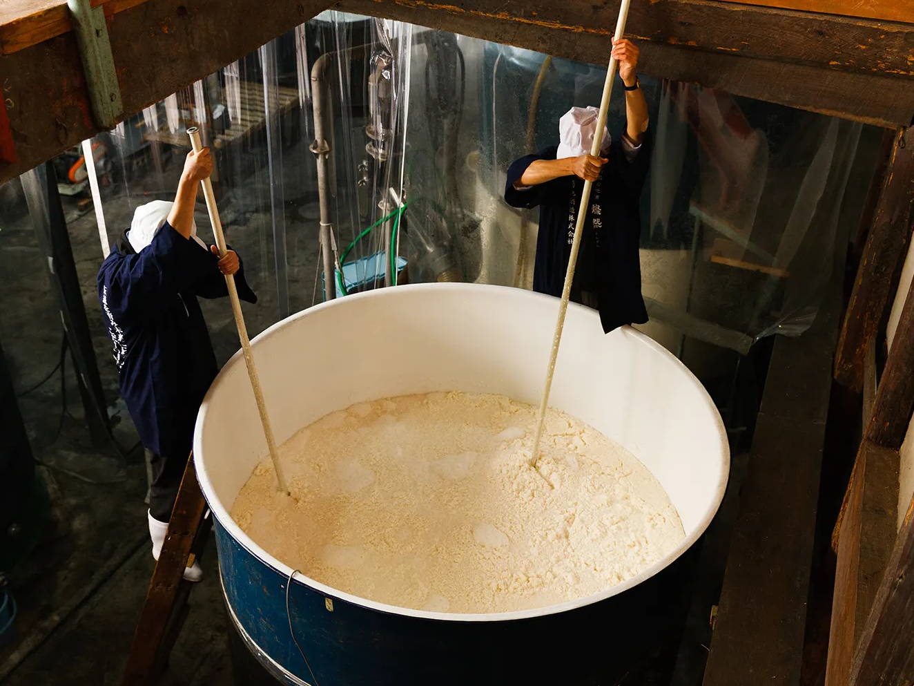 traditional sake brewing