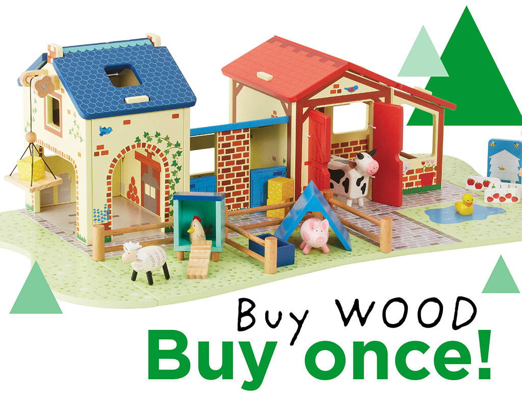 Buy wood buy once!