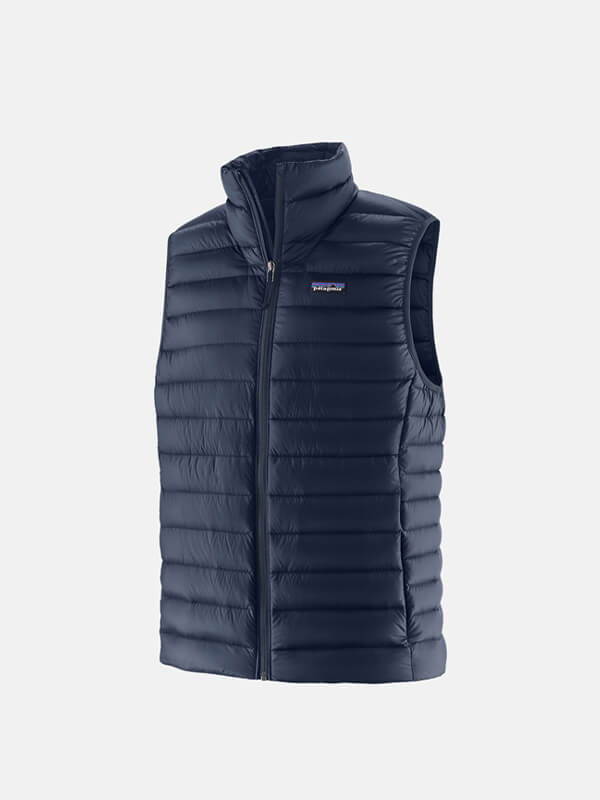 Patagonia Down Sweater Vest in New Navy.
