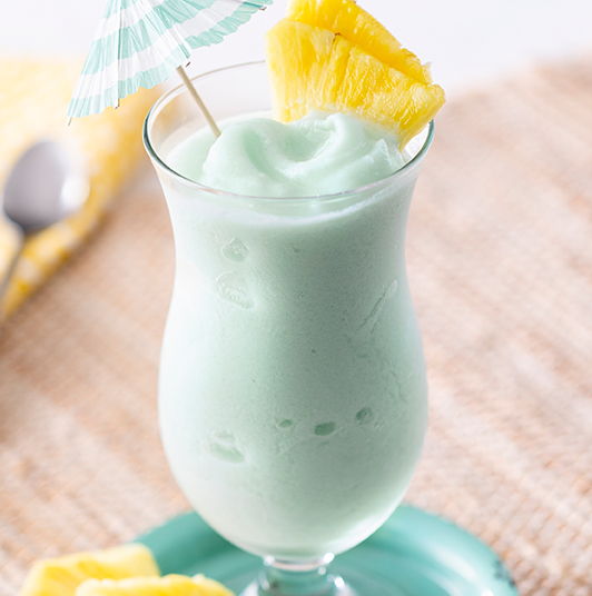 Blue Raspberry Piña Coladas recipe