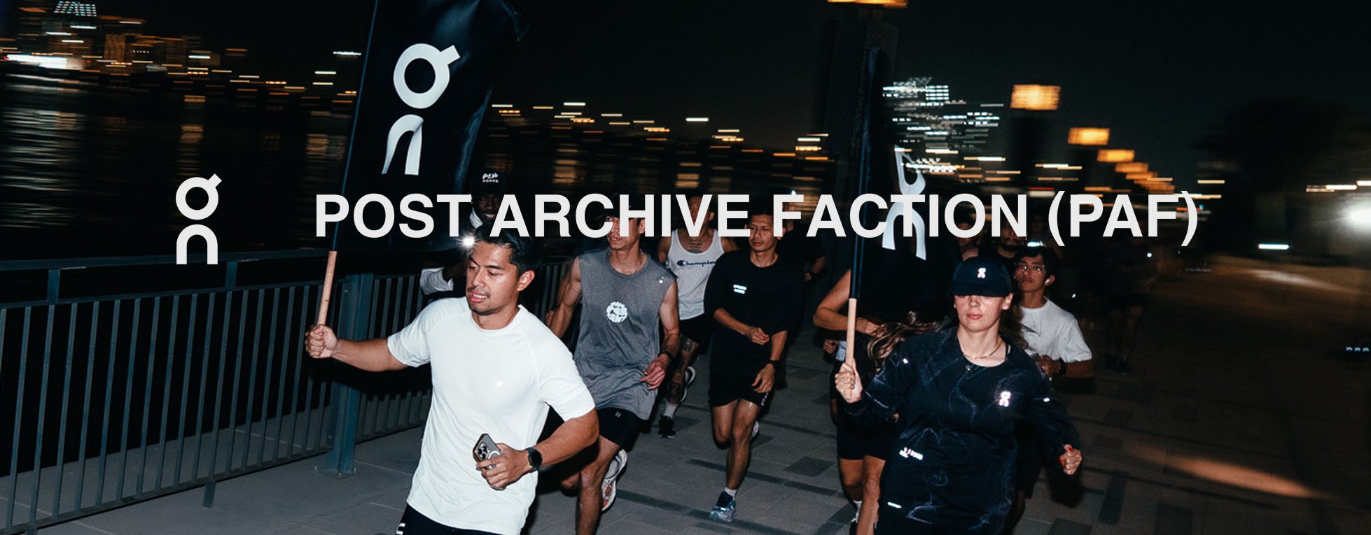 On × POST ARCHIVE FACTION Cloudmonster Hyper (PAF) Community Session at Frame Run Club Dubai