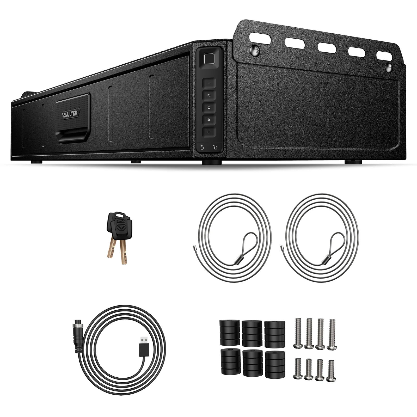 Vaultek Vehicle Slider included accessories