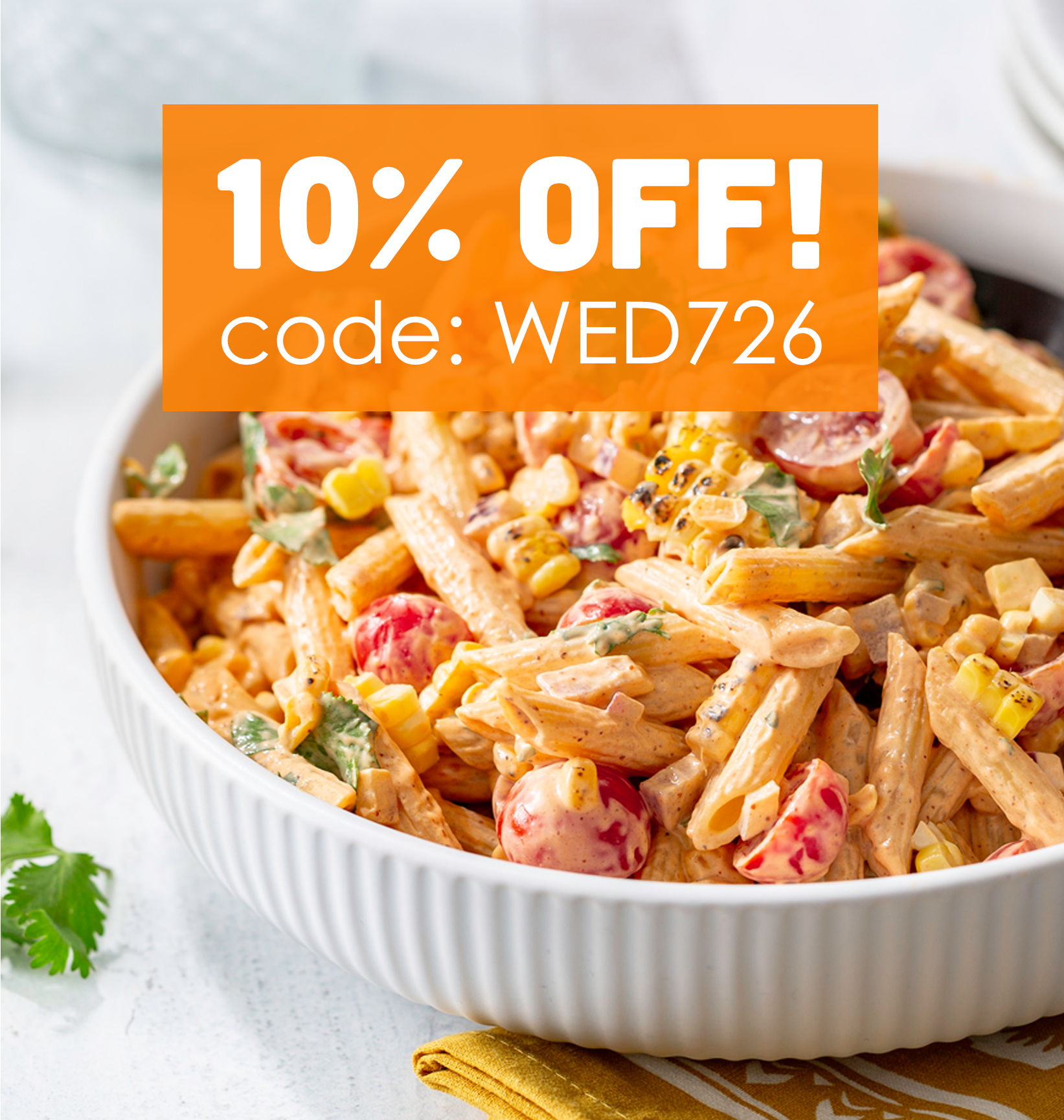10% off every Wednesday in July 2026. Use code WED726. Shop the promotion.
