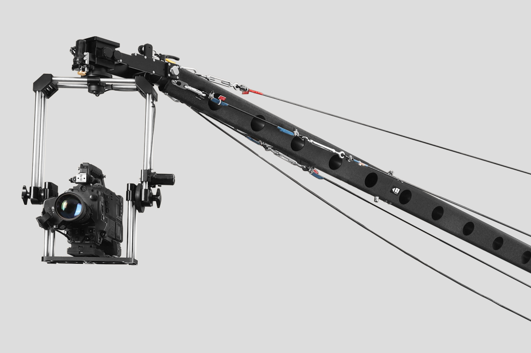 Proaim Explorer Pro Pan Tilt Head for Camera Jib Crane, 10kg/22lb Payload