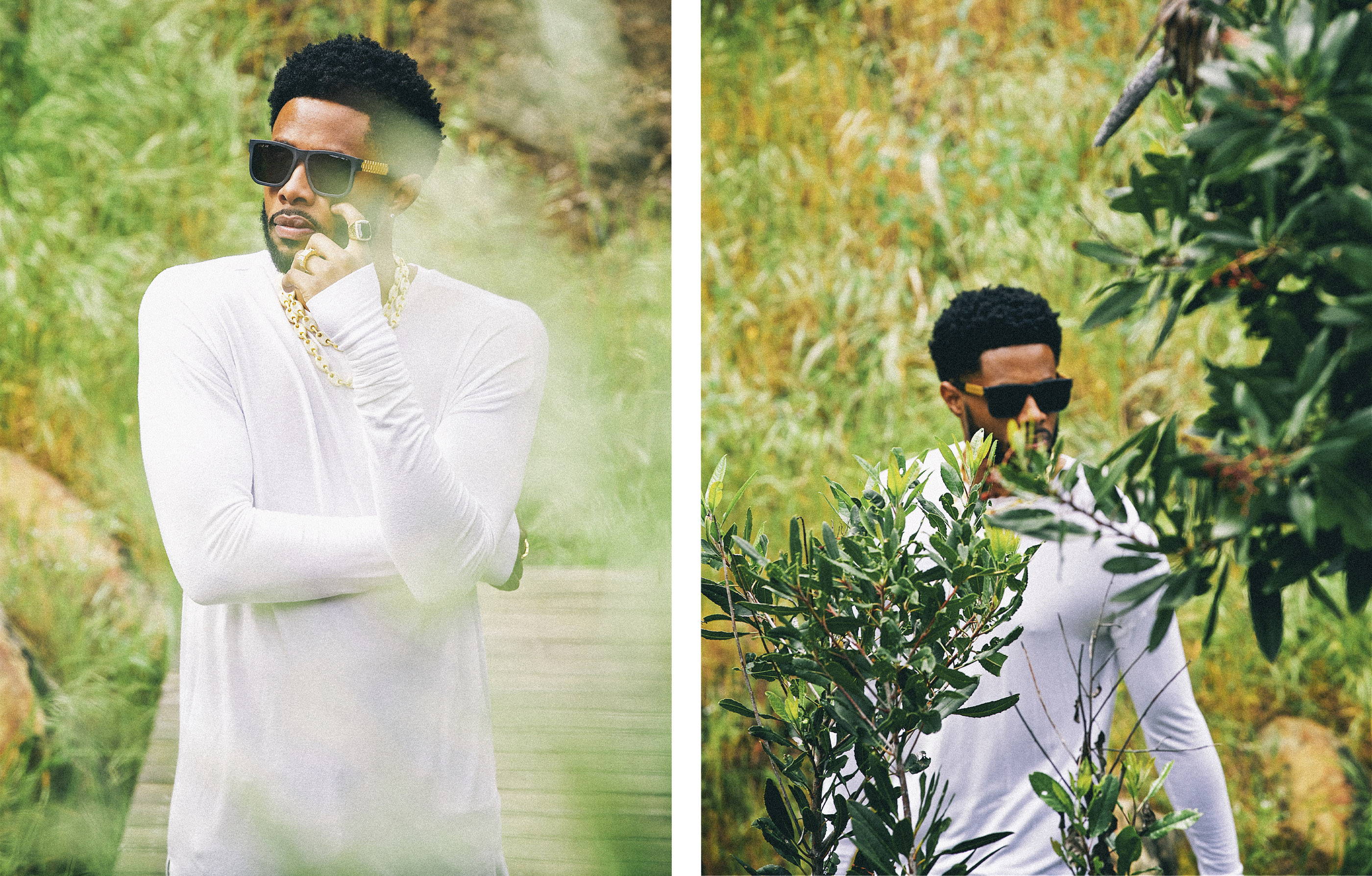 King Ice Shades Collection with Larry Drew II. Photographed by ceethreedom