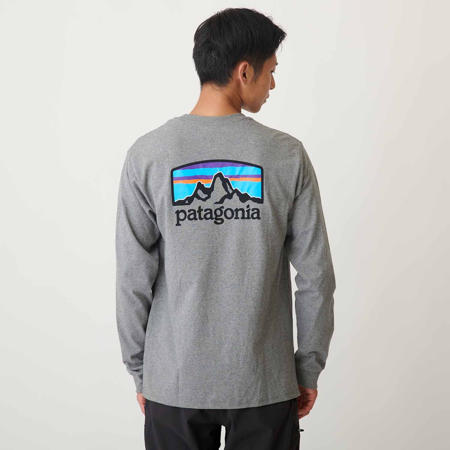 patagonia（パタゴニア）/ロングスリーブ フィッツロイ ホライゾンズ レスポンシビリティー/グレー/MENS
