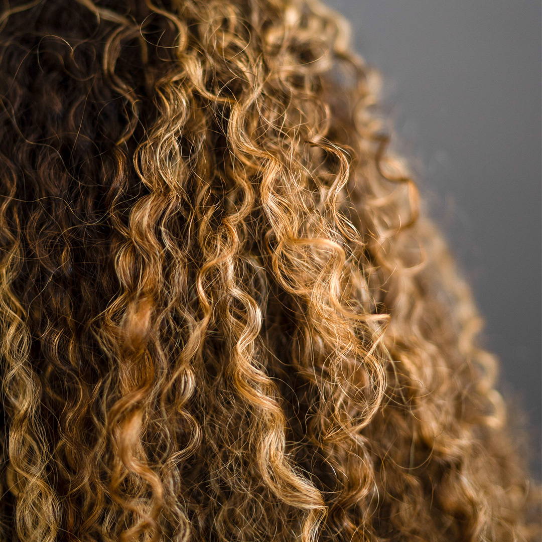 Natural curls with Limitless as a curl enhancer