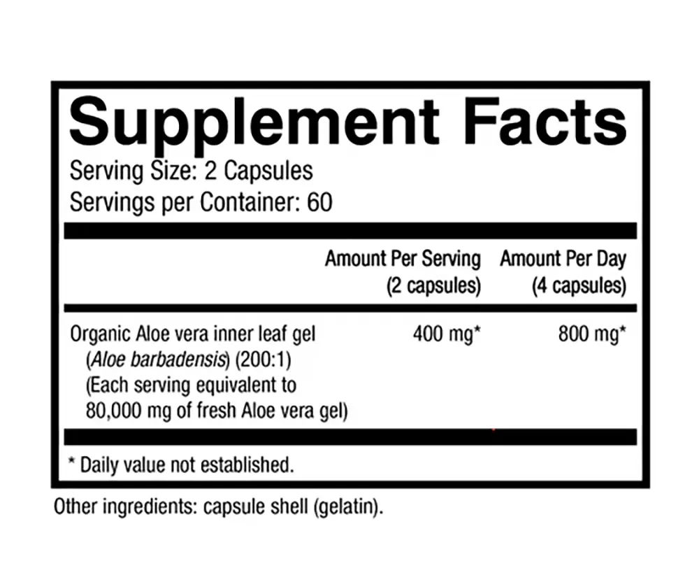 TrueAloe capsules