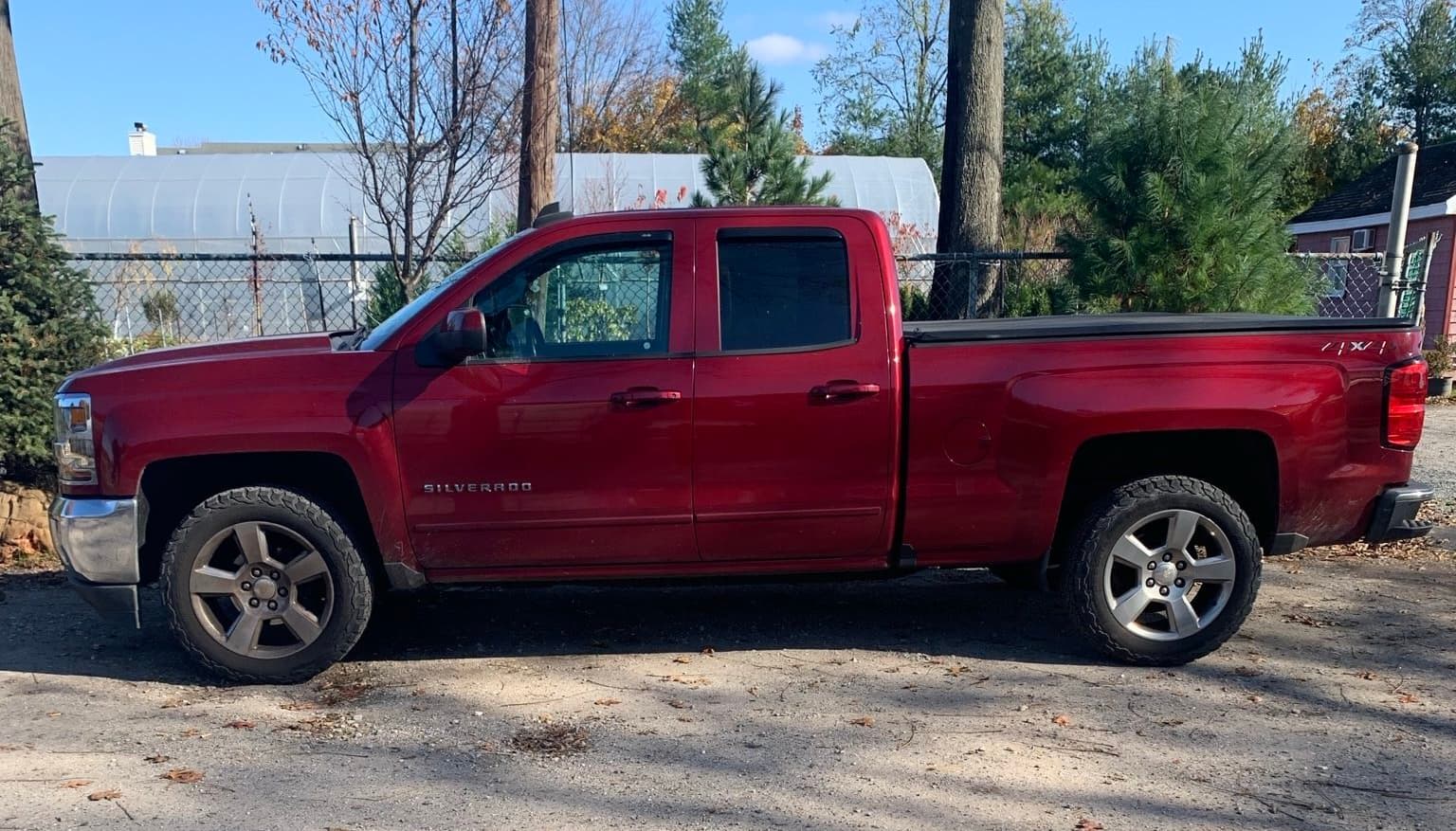 2018 Chevy Silverado 1500 with Conductor’s Special 232 Train Horn Kit installed