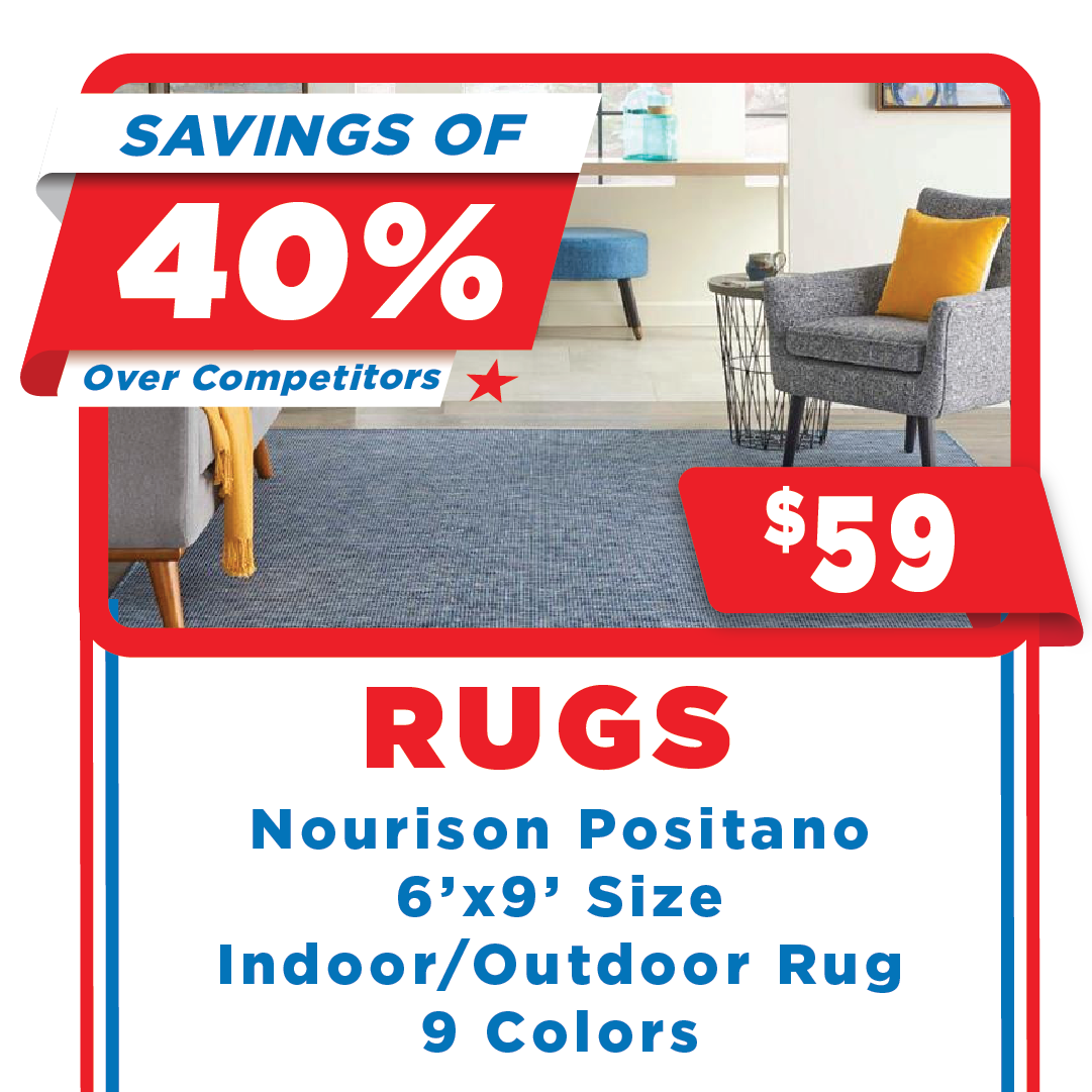 Positana Rugs - Memorial Day