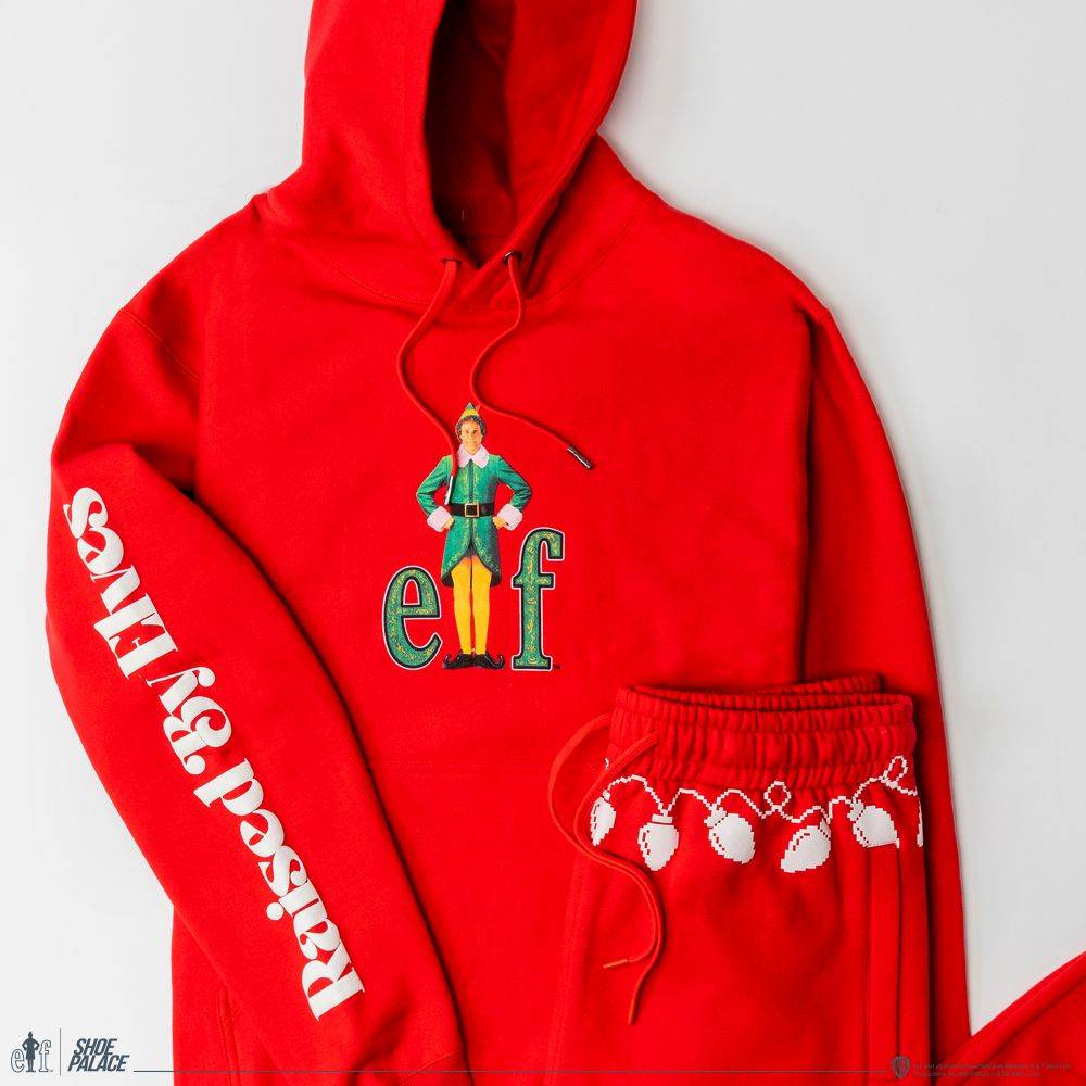 sp x elf red hoodie