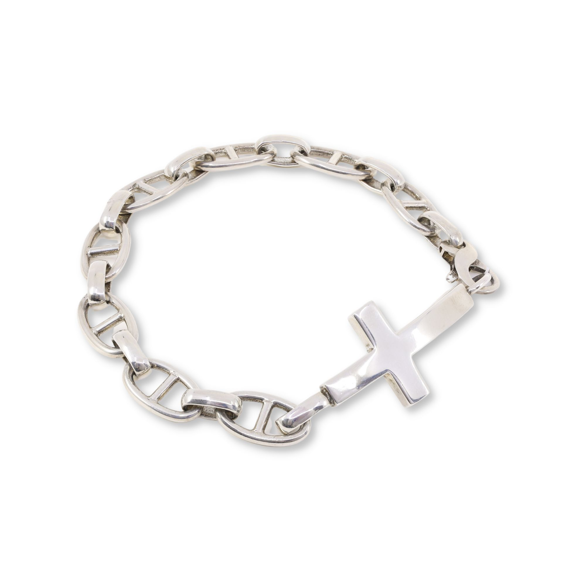 cross anchor chain bracelet by Nina