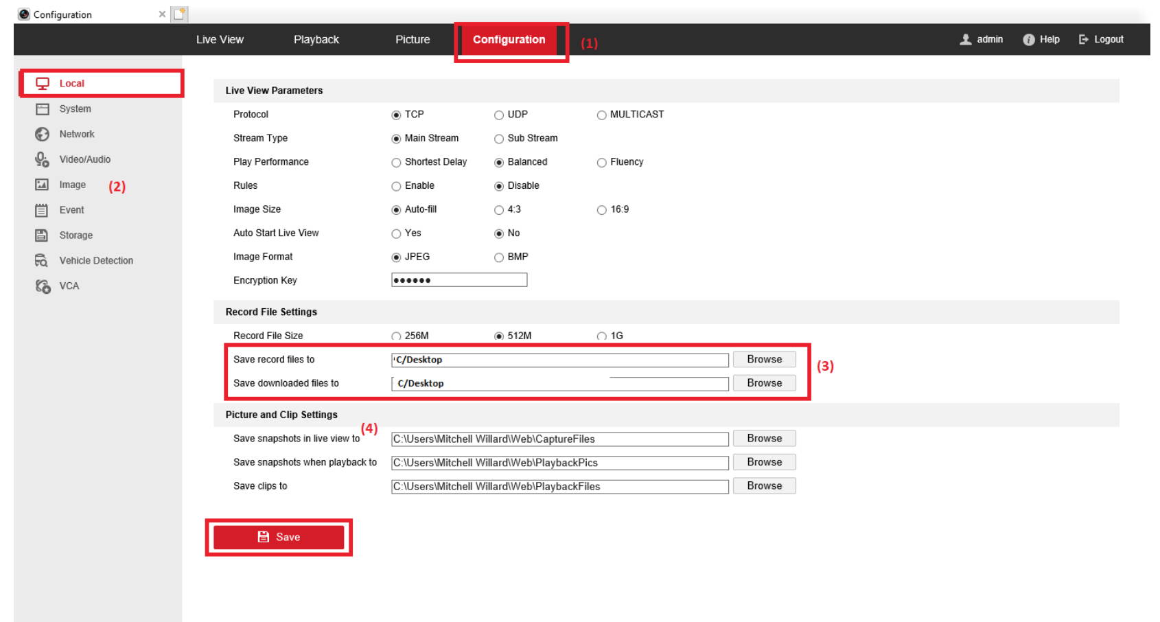 How to Export video from your Security Camera System