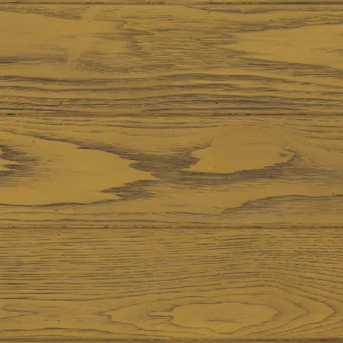 Hazelnut fiberglass color sample with natural wood grain patterns in warm brown tones.