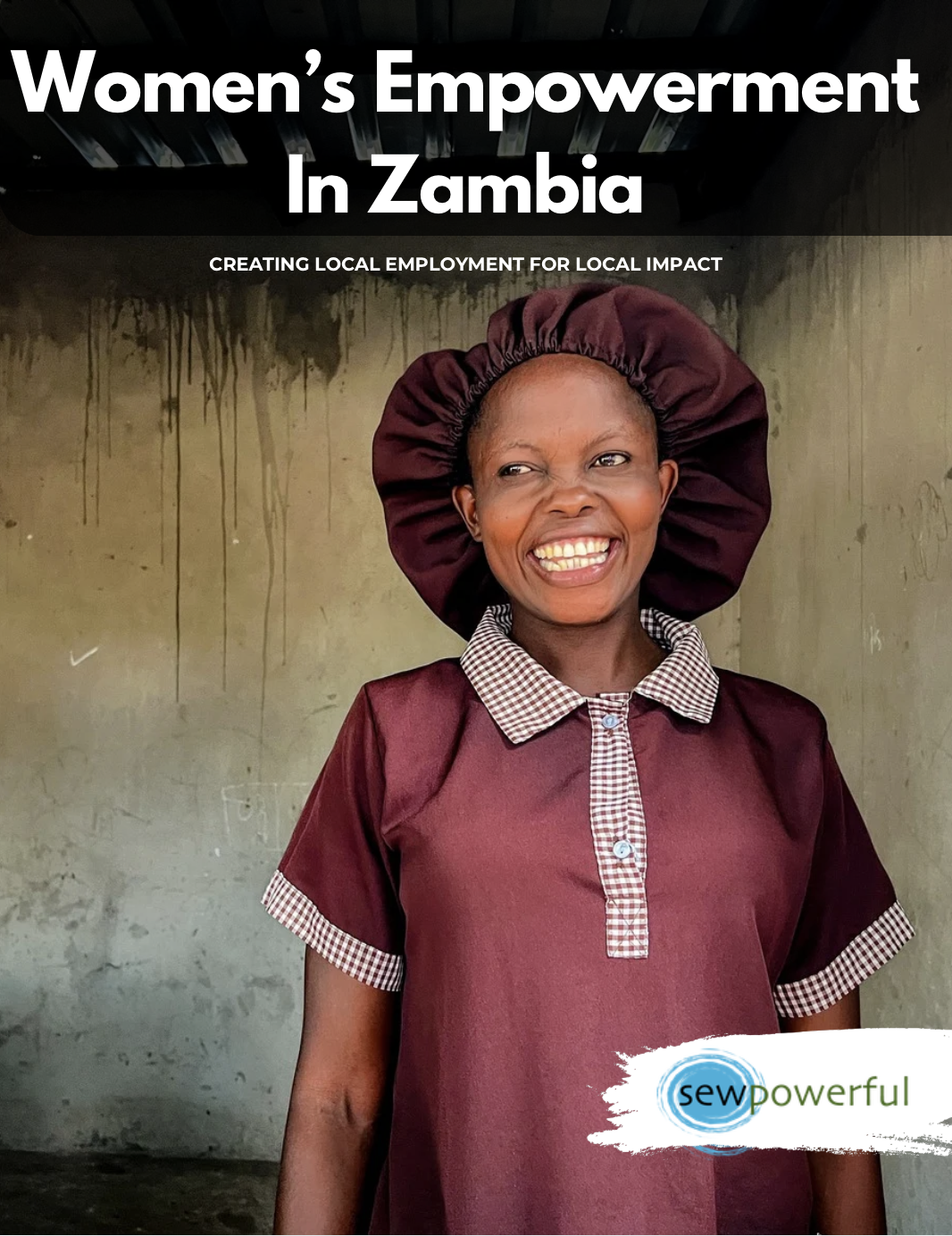 women's empowerment in Zambia - Sew Powerful