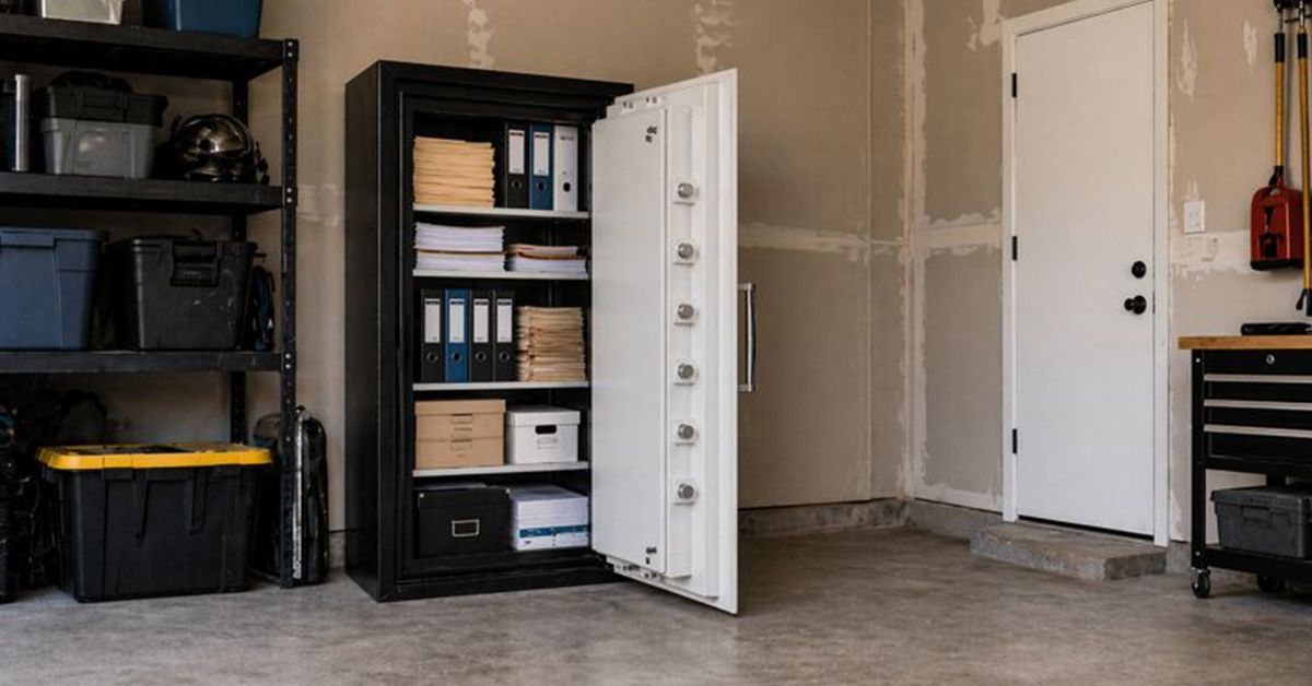 Safe with Documents