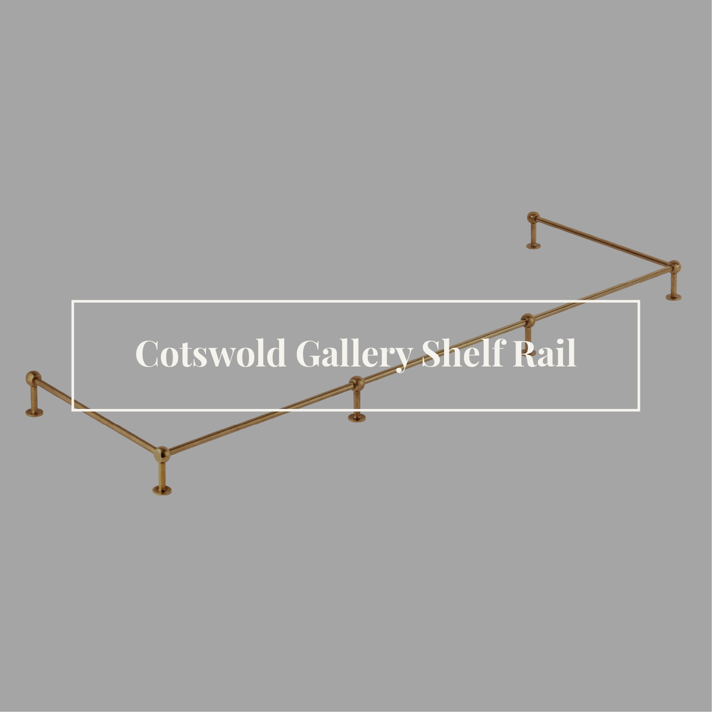 Cotswold Gallery Shelf Rail