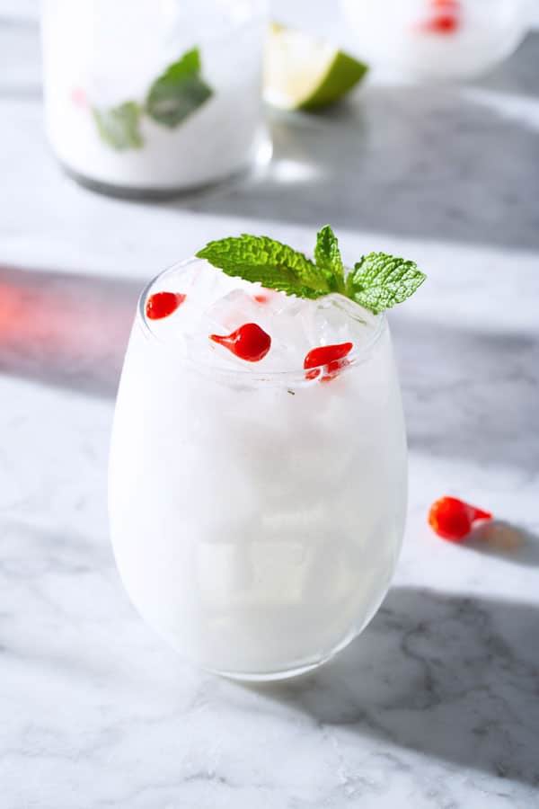 Coconut and Lime Holiday Cooler