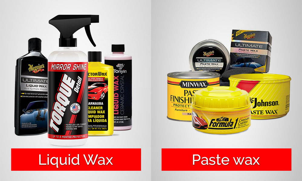 Liquid Spray Wax with Carnauba Wax for Car Hybrid Hydrophobic Car