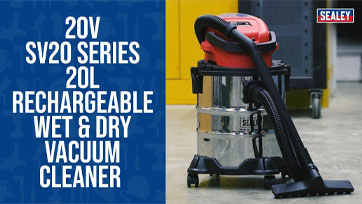 20V SV20 Series 20L Rechargeable Wet & Dry Vacuum Cleaner.