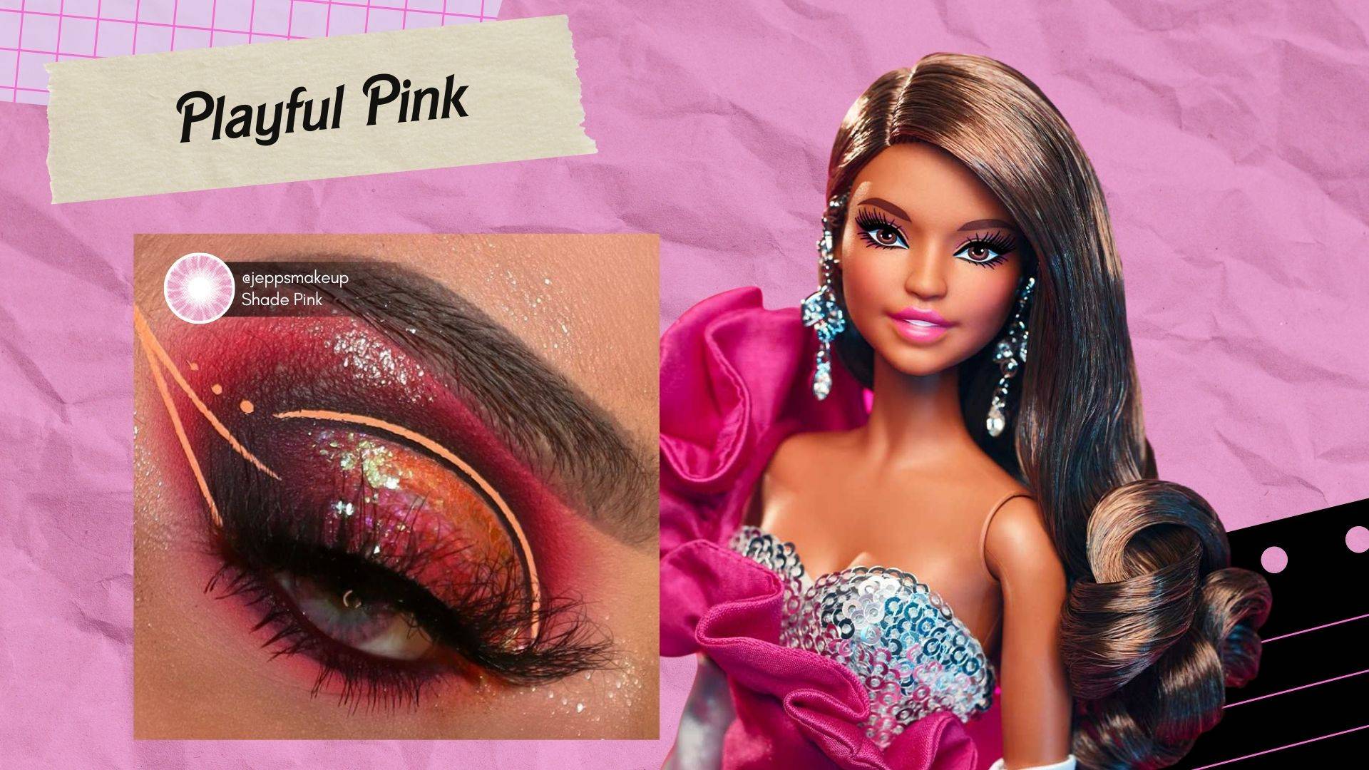 Pink Color Contact Lenses Barbiecore