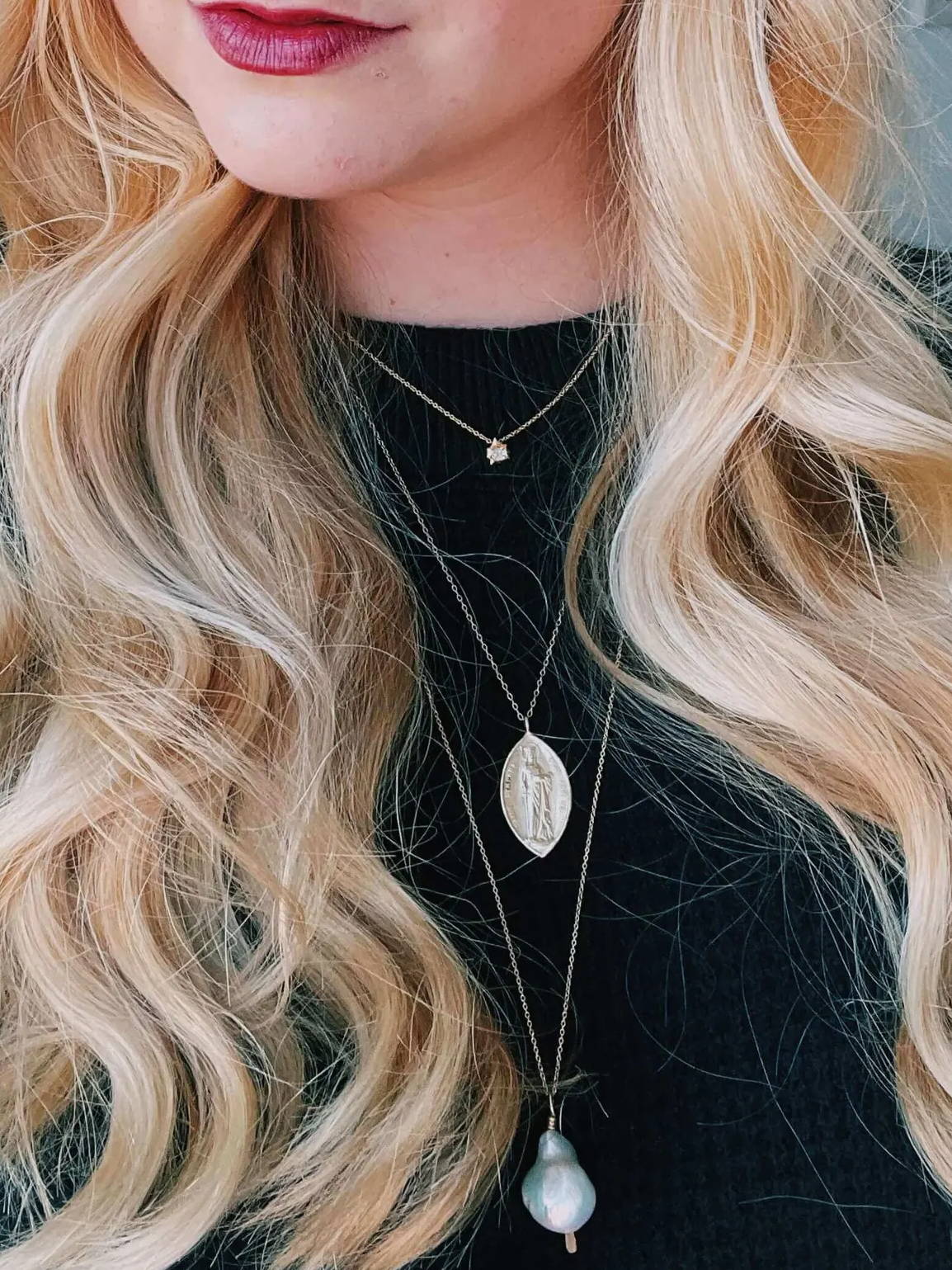 Lauren Maxwell's necklaces