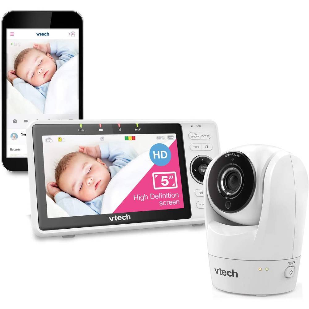VTech RM901HD Smart WiFi Pan & Tilt Video Monitor with Remote Access