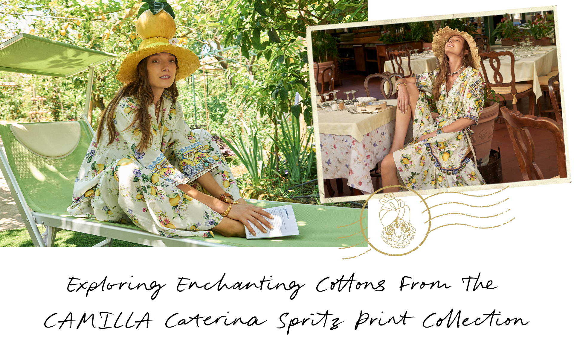 EXPLORING ENCHANTING COTTONS FROM THE CAMILLA CATERINA SPRITZ COLLECTION