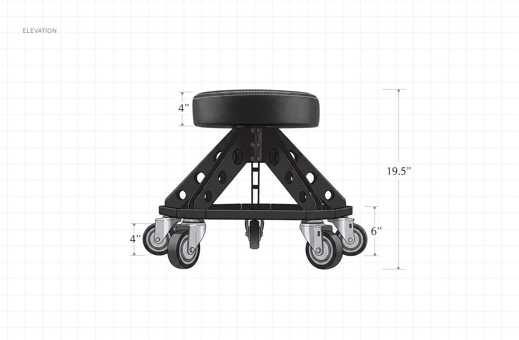 RYFA SHOPMULE LO GT SHOP STOOL