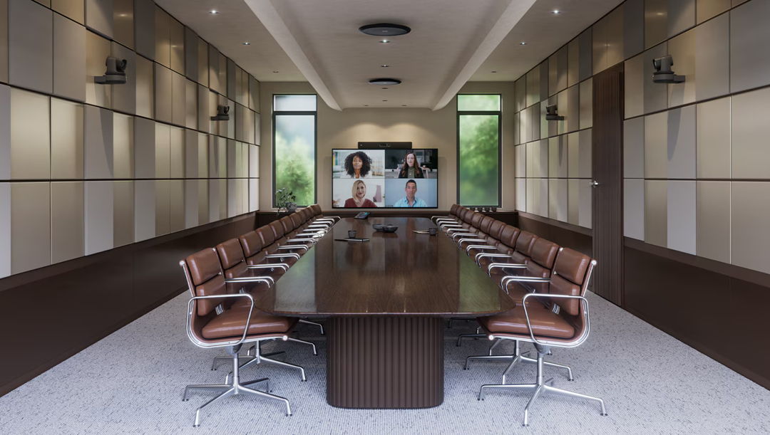 Managed AV conference room supported by AVAILS