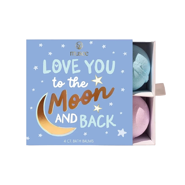 Gift box with bath bombs, 
