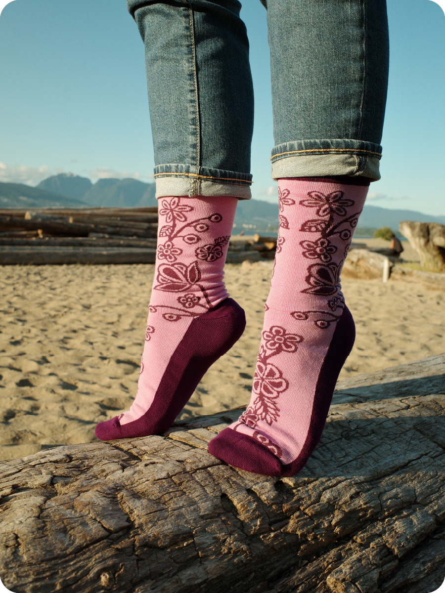 Art Socks featuring authentic Indigenous artwork — Native Northwest