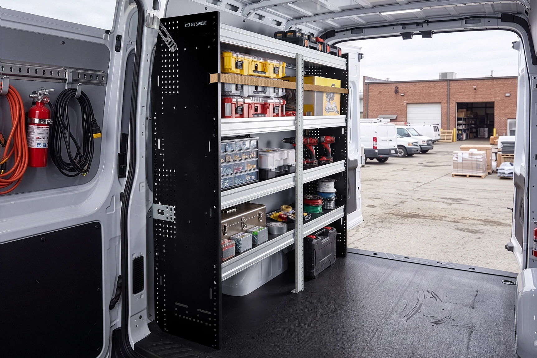 STOWMASTER 4-Tray Cargo Van Shelving