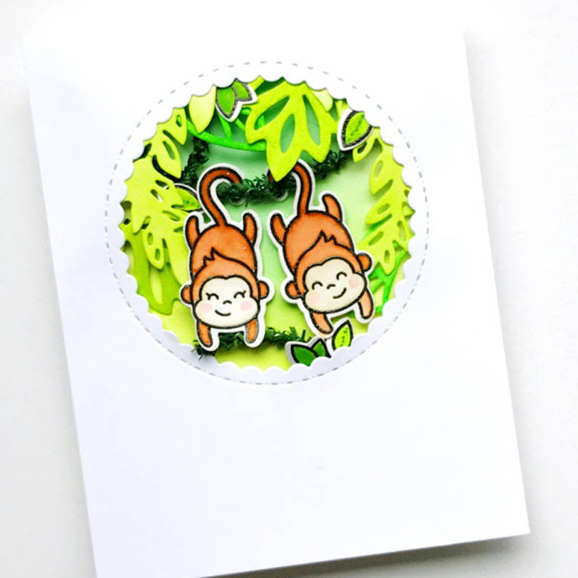 Love Ya' Bunches card by Carly Tee