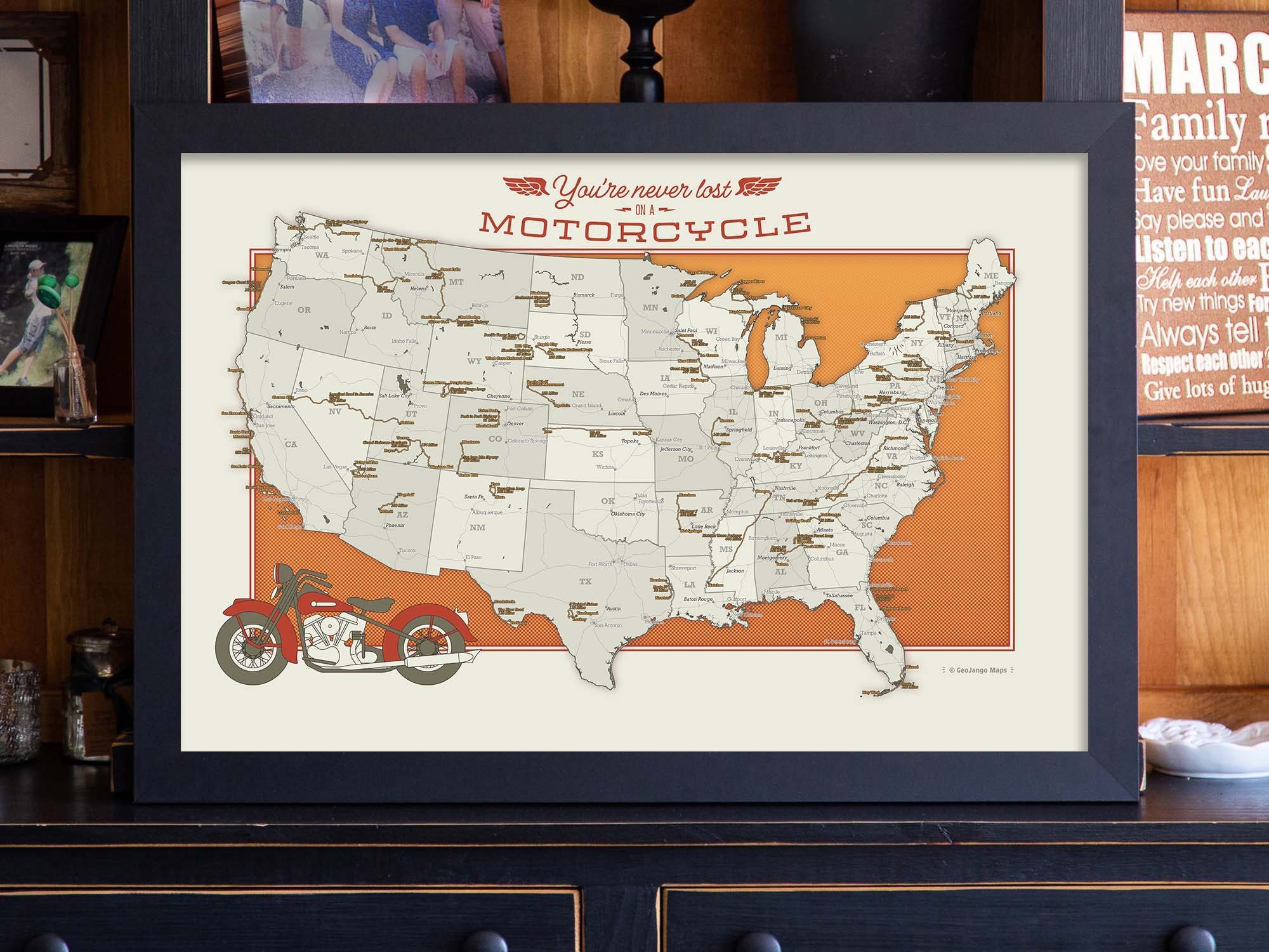 Top Motorcycle Road Trip Routes