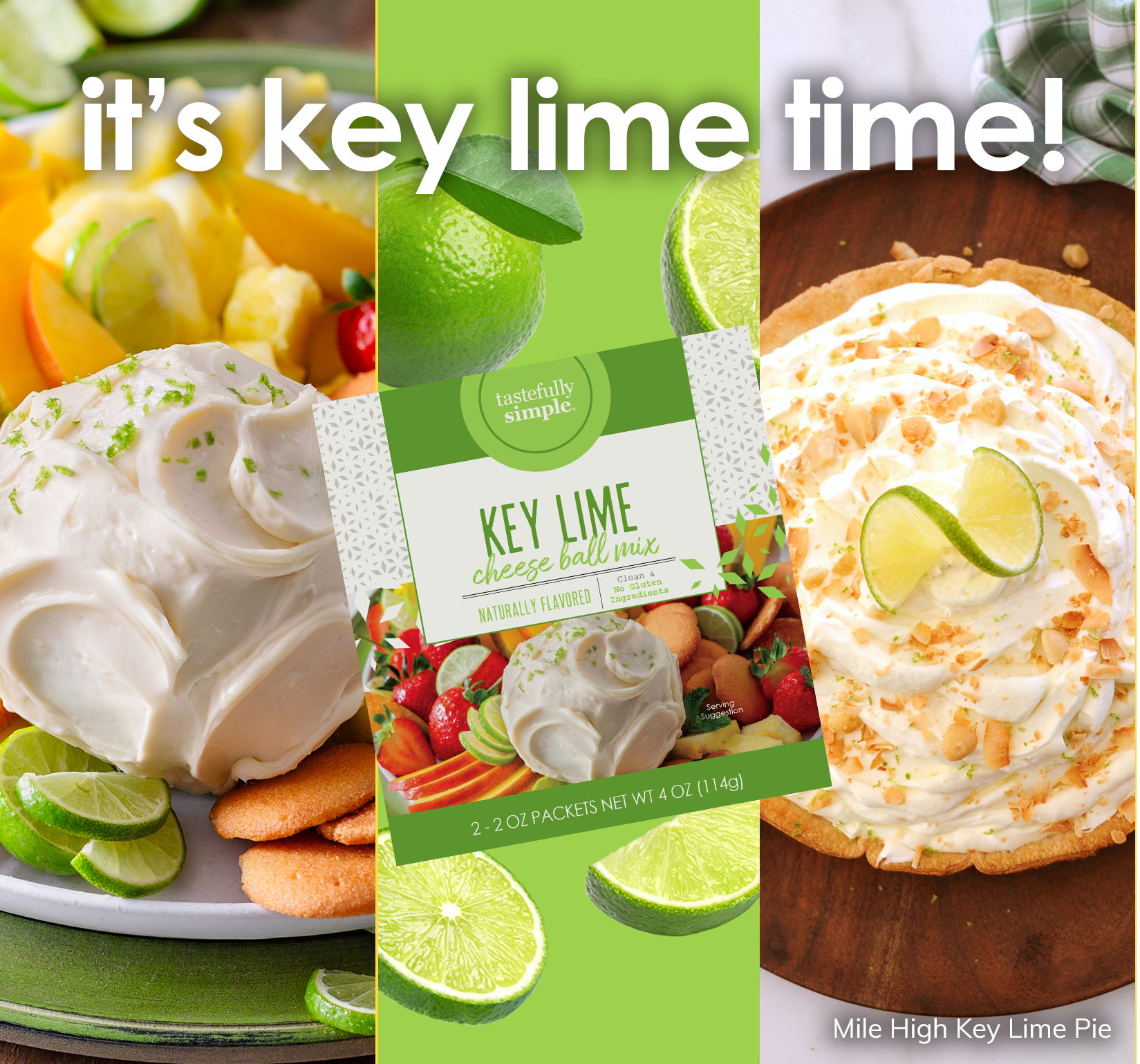 it's key lime time! $6 while supplies last.