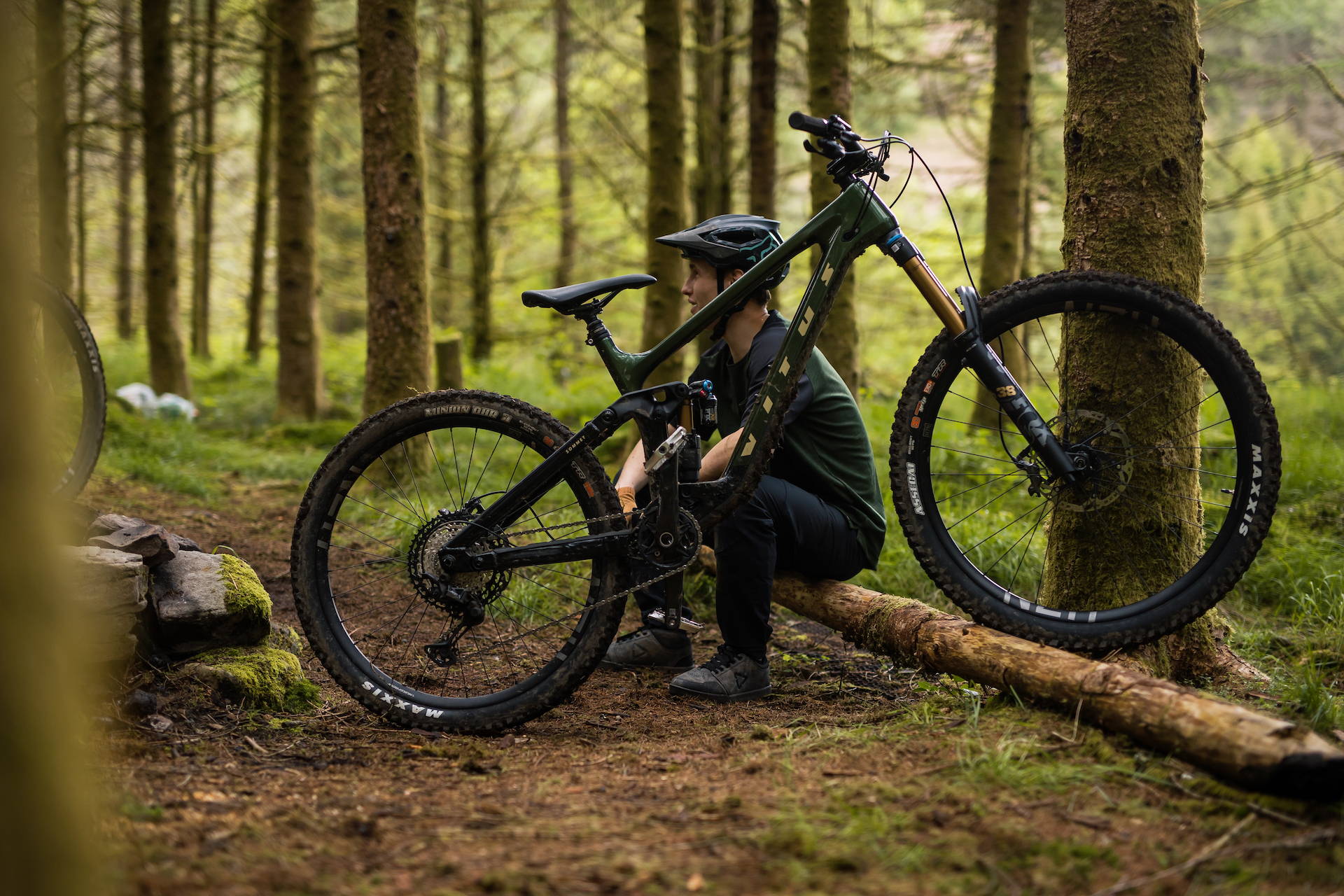 The Vitus Sommet enduro mountain bike