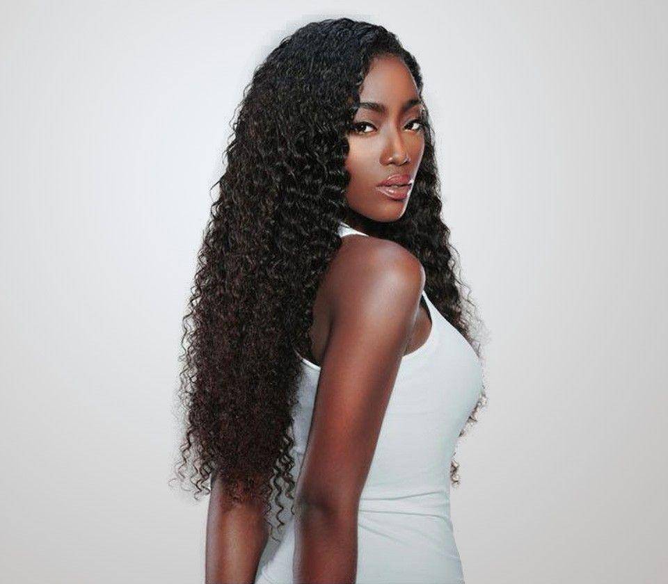 Pure Curly Lace Front Wig