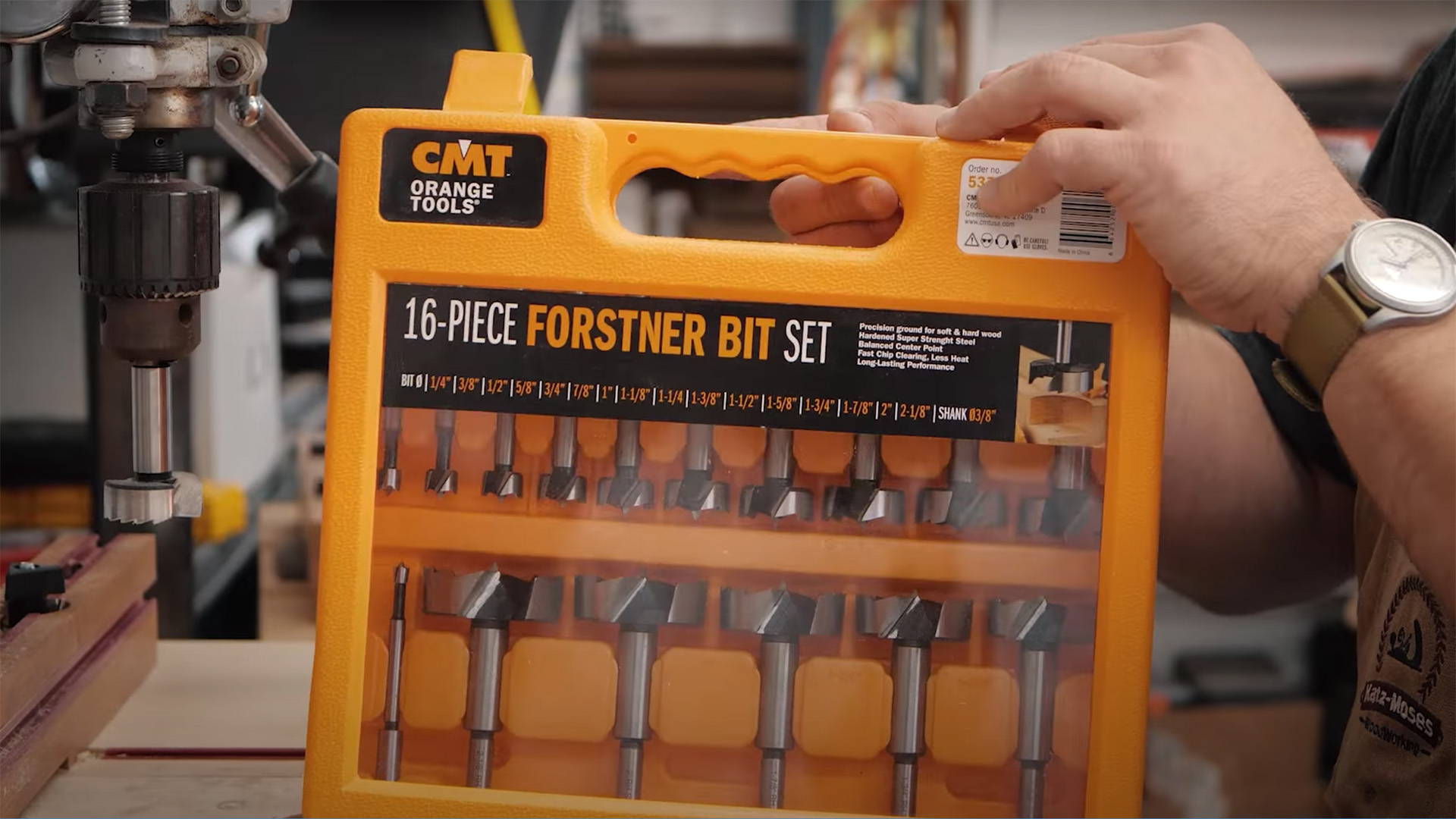 Hilka 16 Piece Forstner Bit Set