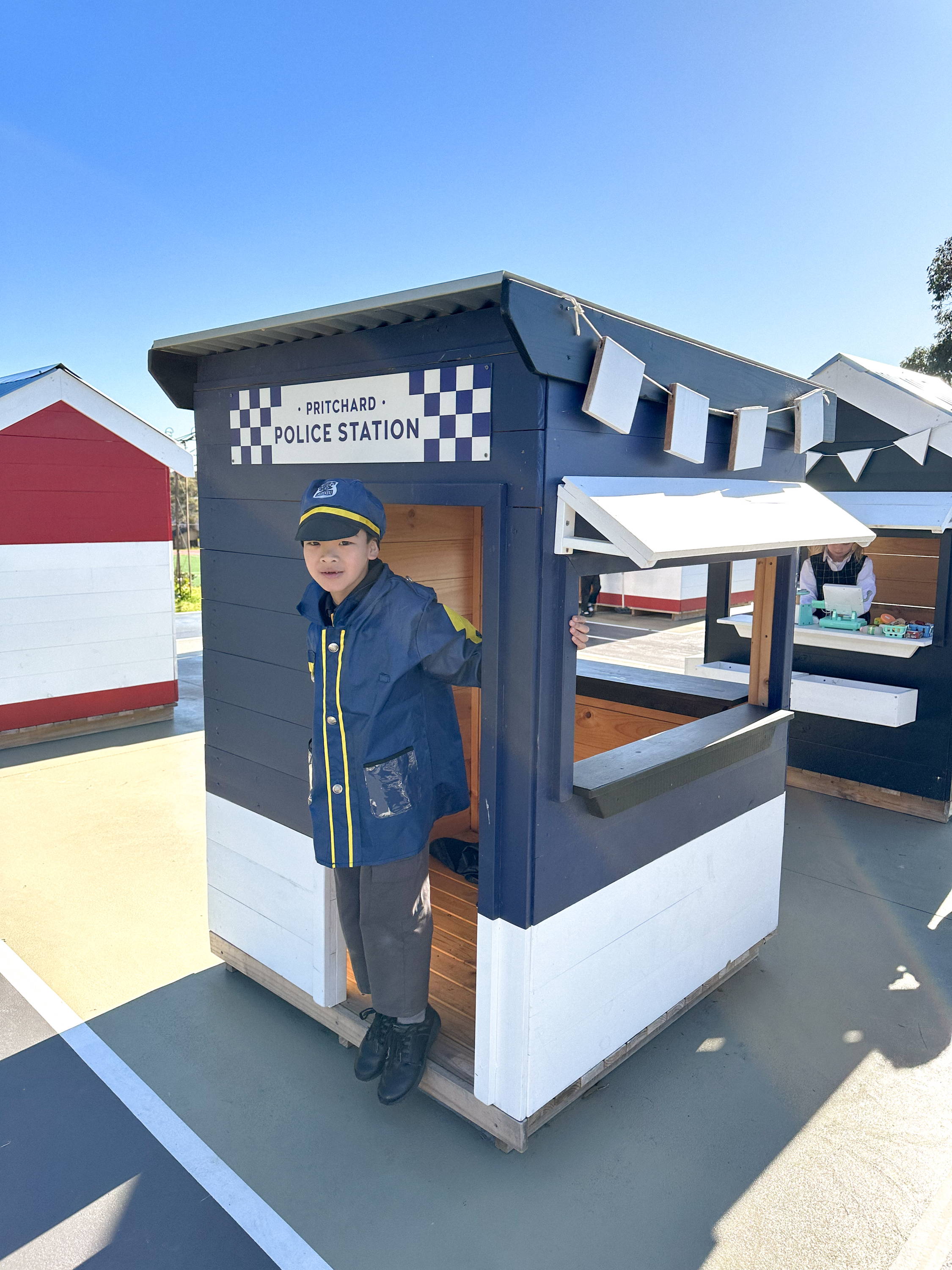 A Police Station Themed Cubby House